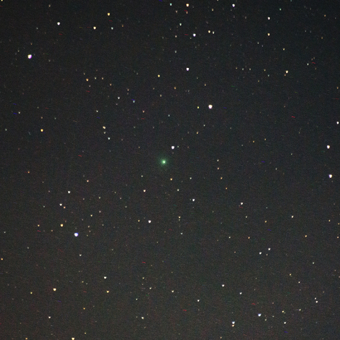 5月4日朝方のラヴジョイ彗星 (C/2014 Q2)