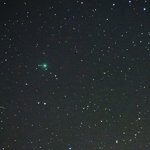 5月15日朝方のラヴジョイ彗星 (C/2014 Q2)