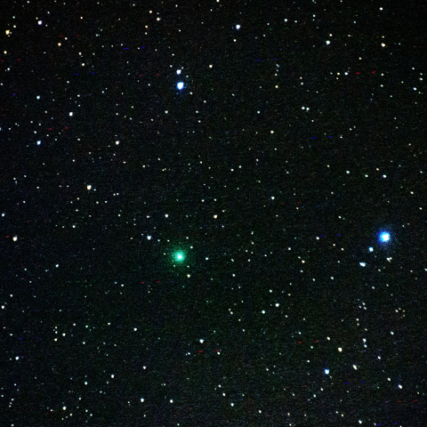 5月18日のラヴジョイ彗星 (C/2014 Q2)