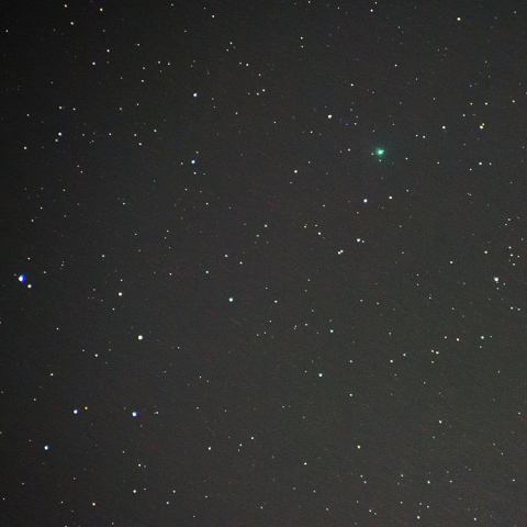 5月26日北極星とラヴジョイ彗星接近中