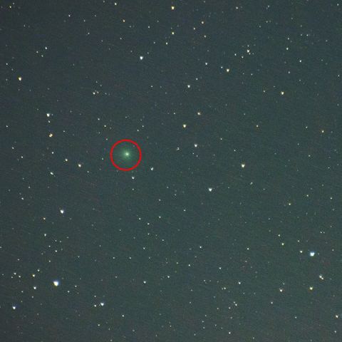 6月7日のラヴジョイ彗星 (C/2014 Q2)