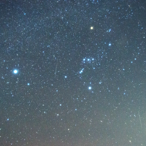 12月14日ふたご座流星群