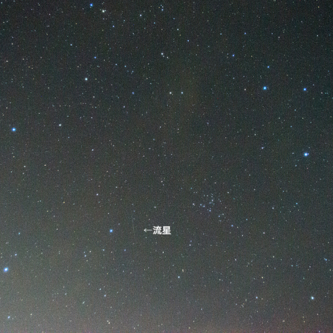 12月14日のふたご座流星群