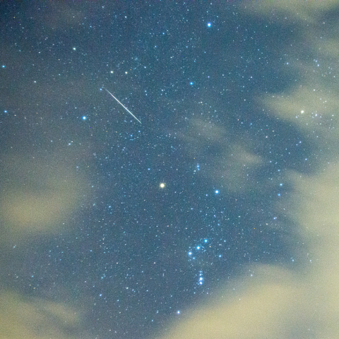 12月15日のふたご座流星群