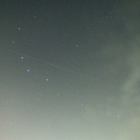 1月5日の流星・北斗七星
