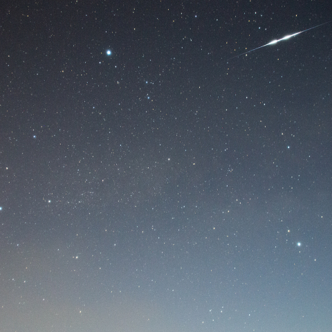 2月18日火球と夏の大三角