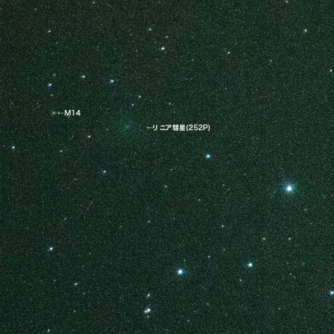 4月6日リニア彗星252P