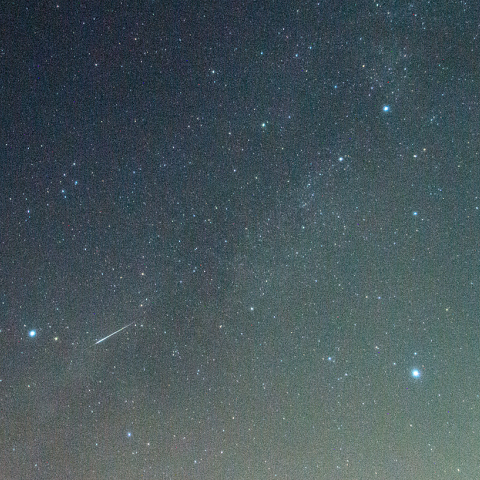 7月1日流星と夏の大三角