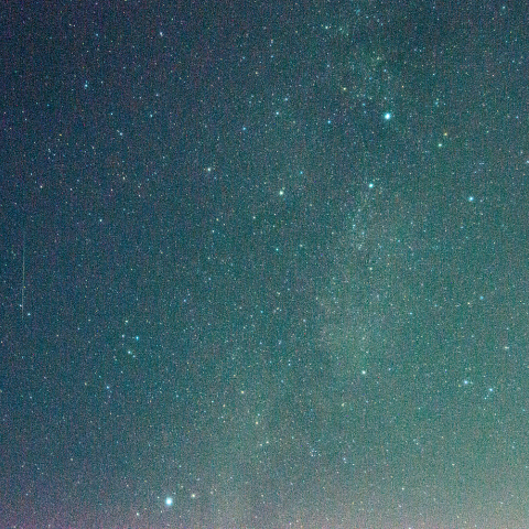 7月3日流星と夏の大三角