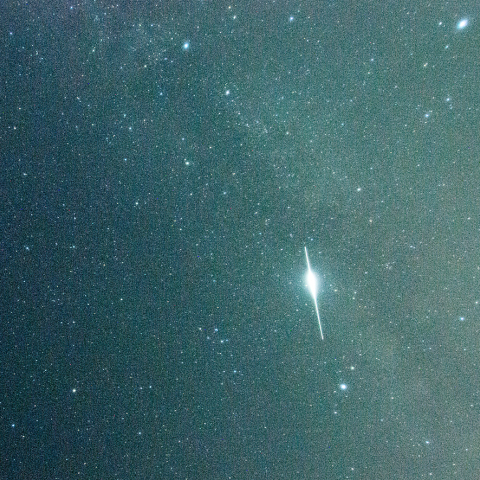 7月6日火球かと思いきや衛星フレア　その1
