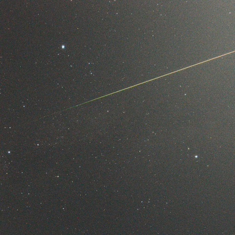 8月12日ペルセウス座流星群と夏の大三角