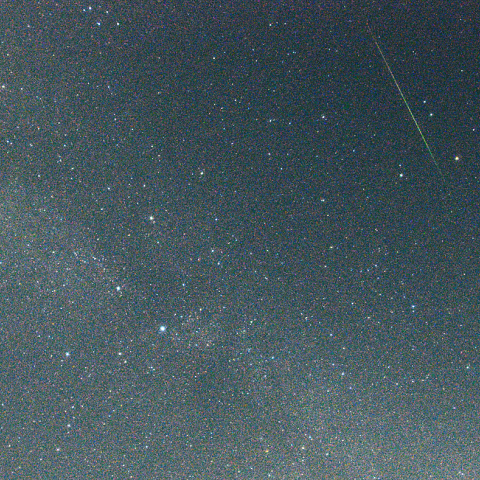 8月12日ペルセウス座流星群