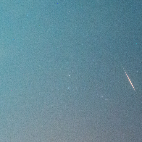 8月15日ペルセウス座流星群とオリオン座