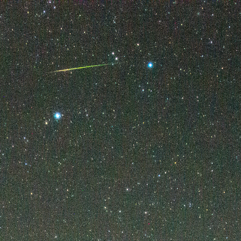 10月25日オリオン座流星群