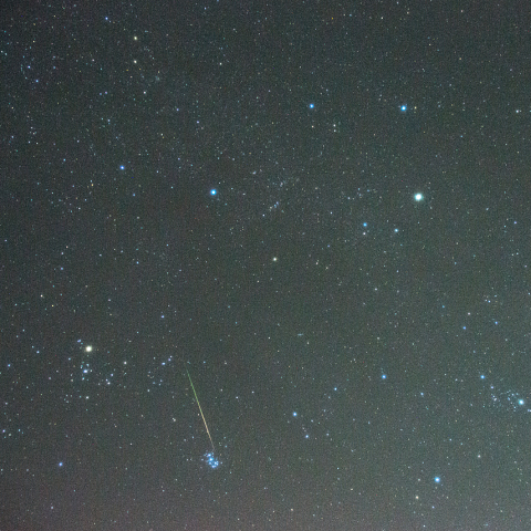 10月30日オリオン座流星群
