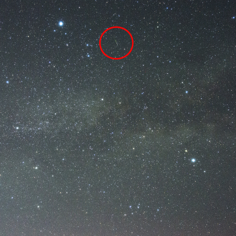 4月23日流星と夏の大三角