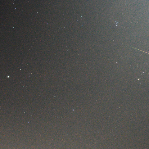 8月14日ペルセウス座流星群