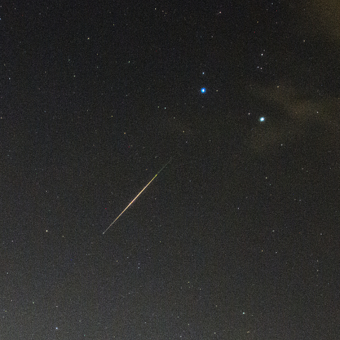 10月25日オリオン座流星群