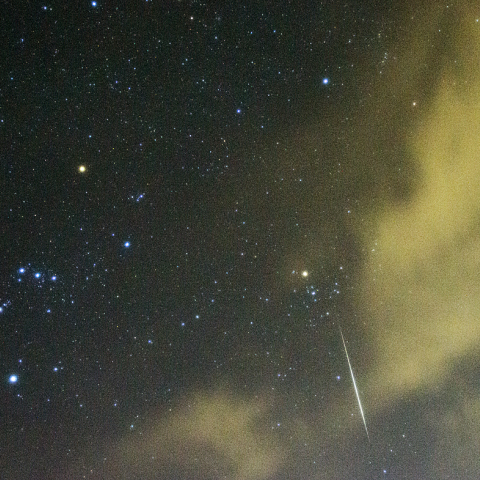 12月15日ふたご座流星群