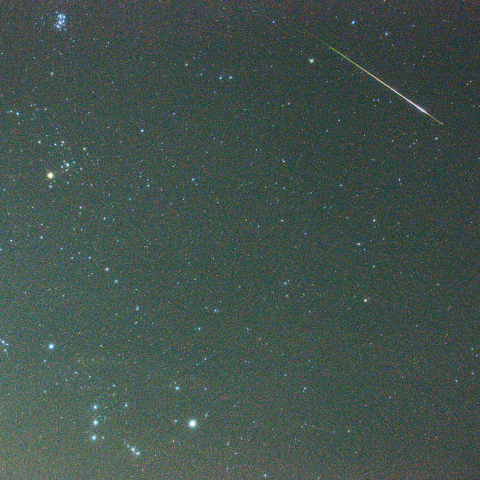 8月14日ペルセウス座流星群