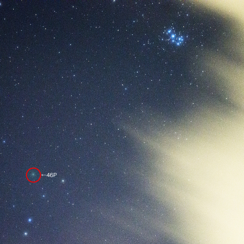 12月14日ウィルタネン彗星（46P）