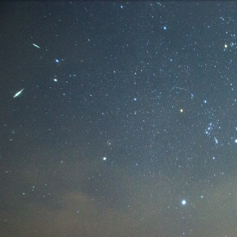 12月13日ふたご座流星群