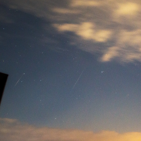 12月15日ふたご座流星群