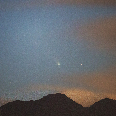 12月19日偶然写ってしまったレナード彗星（C/2021 A1）その2