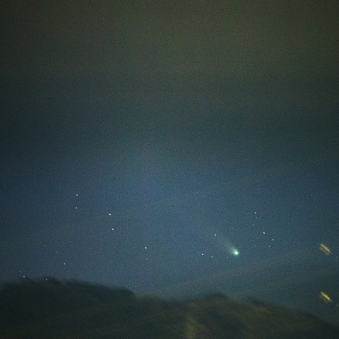 12月27日 23日よりも明るくなったレナード彗星（C/2021 A1）