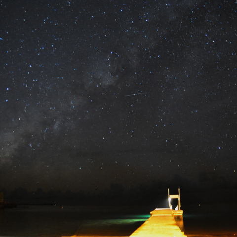 パラオ　ビーチより