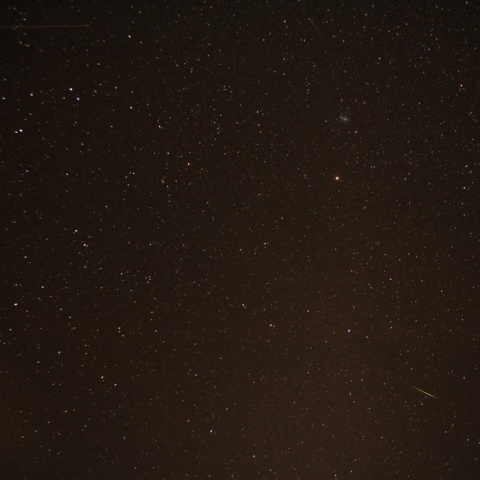 しし座付近の流星