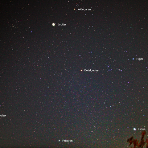 20241128 冬、9つの1等星