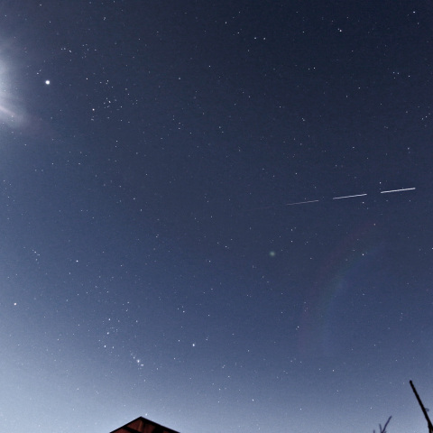 20250111 ISSの光跡