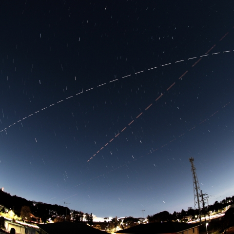 20250113 ISS 空を駆ける