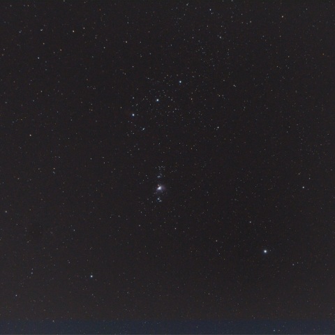 オリオン座の足元