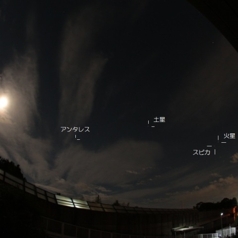 7月11日 輝星の整列