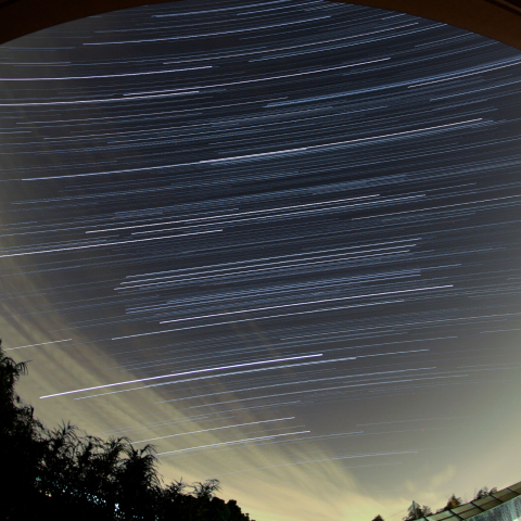 オリオン座流星群の夜