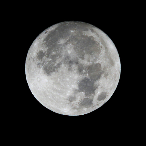 20180102 スーパームーン