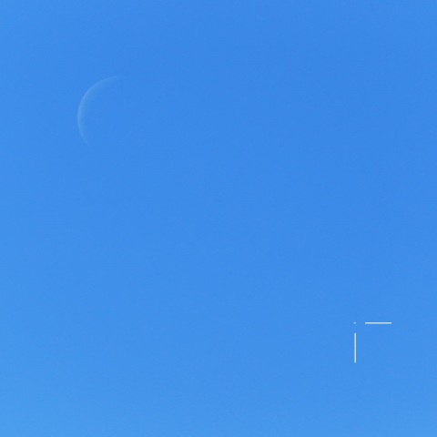 20190102 真昼の月と金星