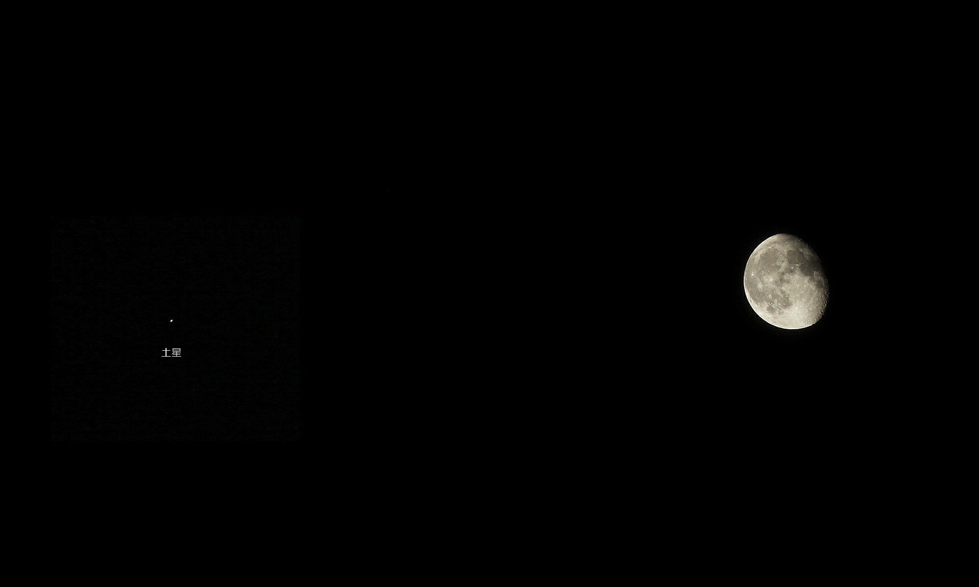 土星合月，"指环王"遇见了"月姑娘" | ZWO 苏州振旺光电