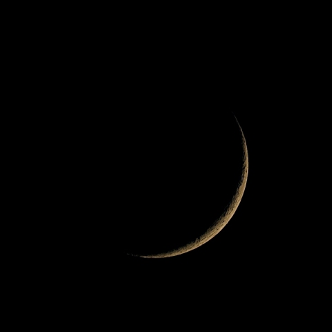 20190901 月齢2.0（繊月）