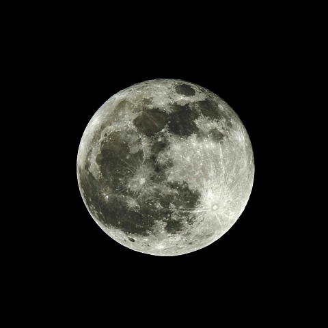 コールドムーン（令和元年最後の満月）