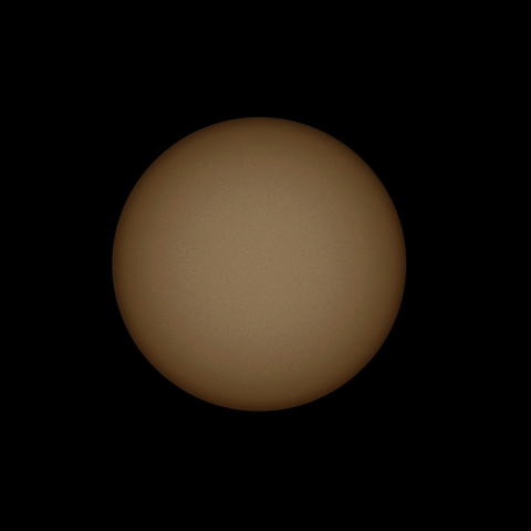 20200208 太陽面（無黒点）