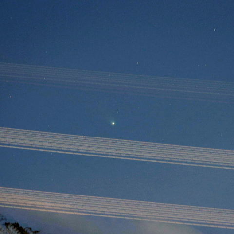 20211218 西天に周ったレナード彗星