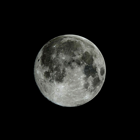 Wolf Moon（月齢14.9）