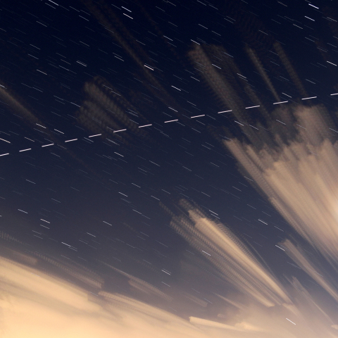 20220205 ISSの光跡