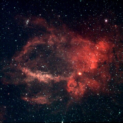 クワガタ星雲(sh2-157）