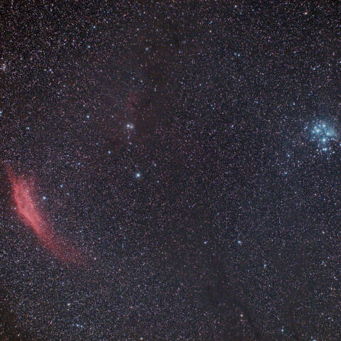 M45とカリフォルニア星雲