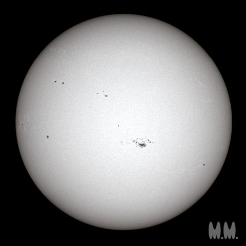 2024年2月11日の太陽