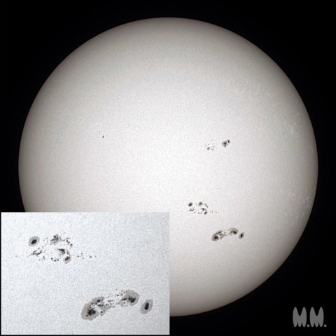 2024年6月19日の太陽